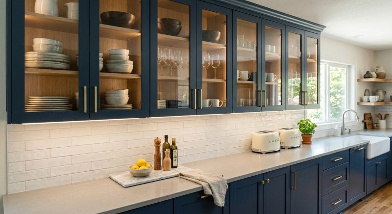 Glass Cabinets Installation in Bloomington, IN