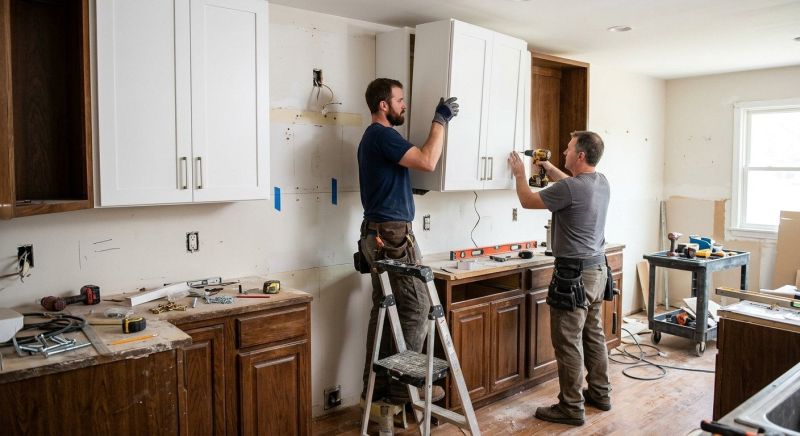 Kitchen Cupboard Replacement in Carmel, IN
