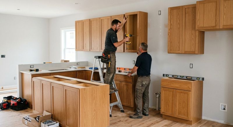New Cabinets Installation in Muncie, IN