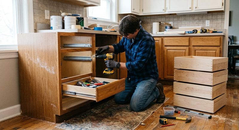 Cabinet Restyling in Bloomington, IN