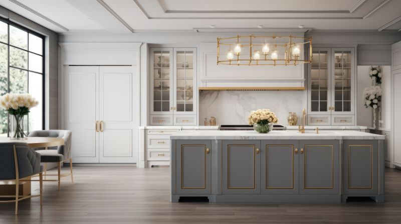 Glazed Cabinets Installation in Carmel, IN