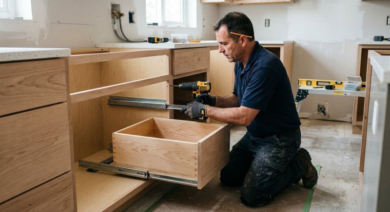 Kitchen Storage Replacement in Carmel, IN