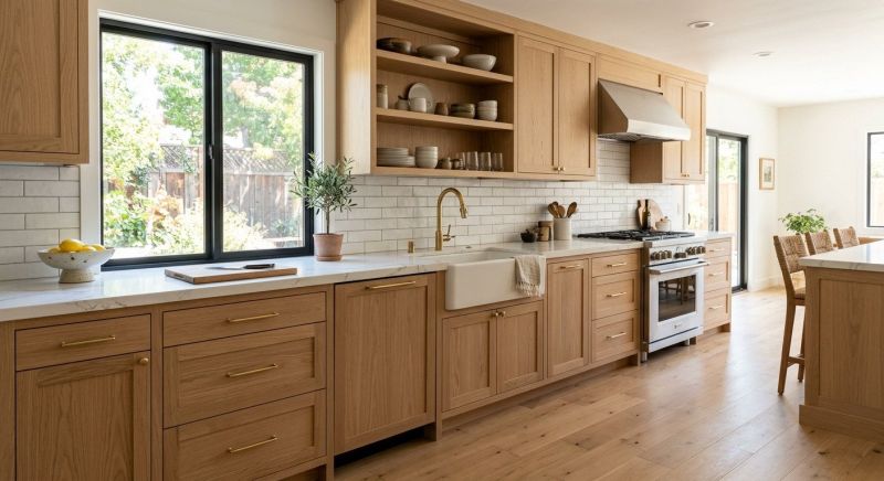 Oak Cabinet Remodeling in Kokomo, IN