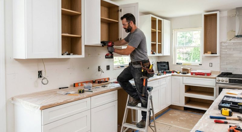 Pine Cabinets Installation in Cincinnati, OH